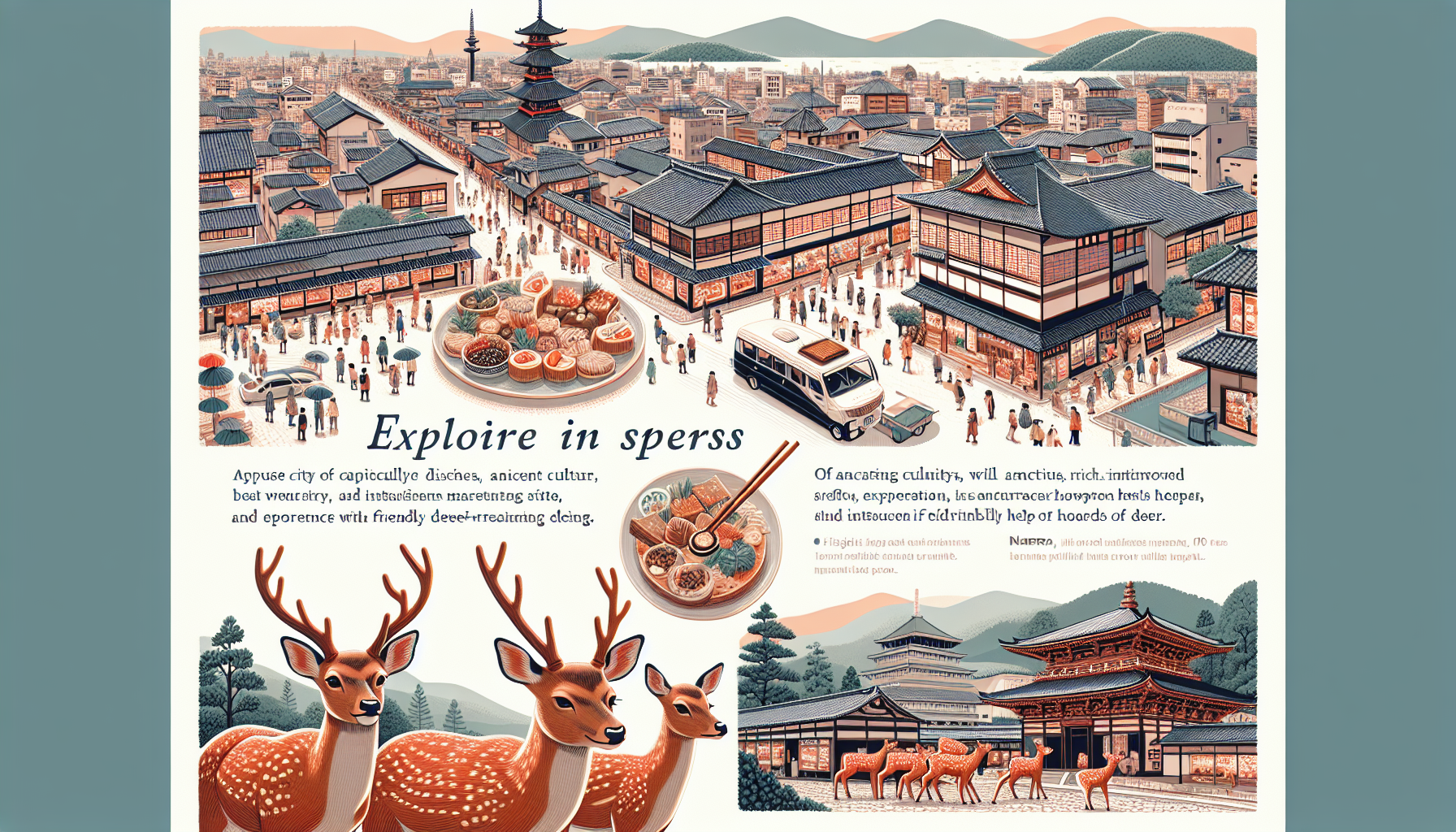 奈良探秘一日遊：美食、文化與鹿的完美交織旅程