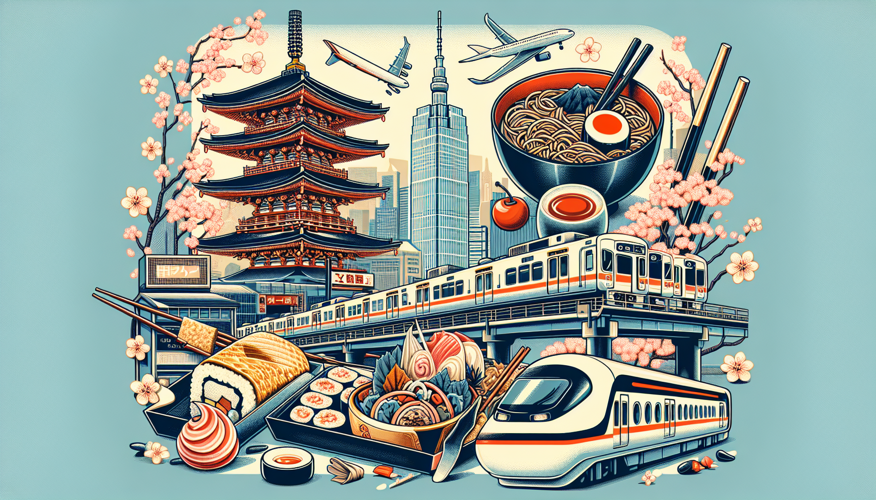 東京自由行終極攻略：交通、美食與景點全覆蓋